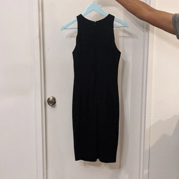 J. McLaughlin Black Sleeveless Fitted Dress XS - Picture 4 of 5